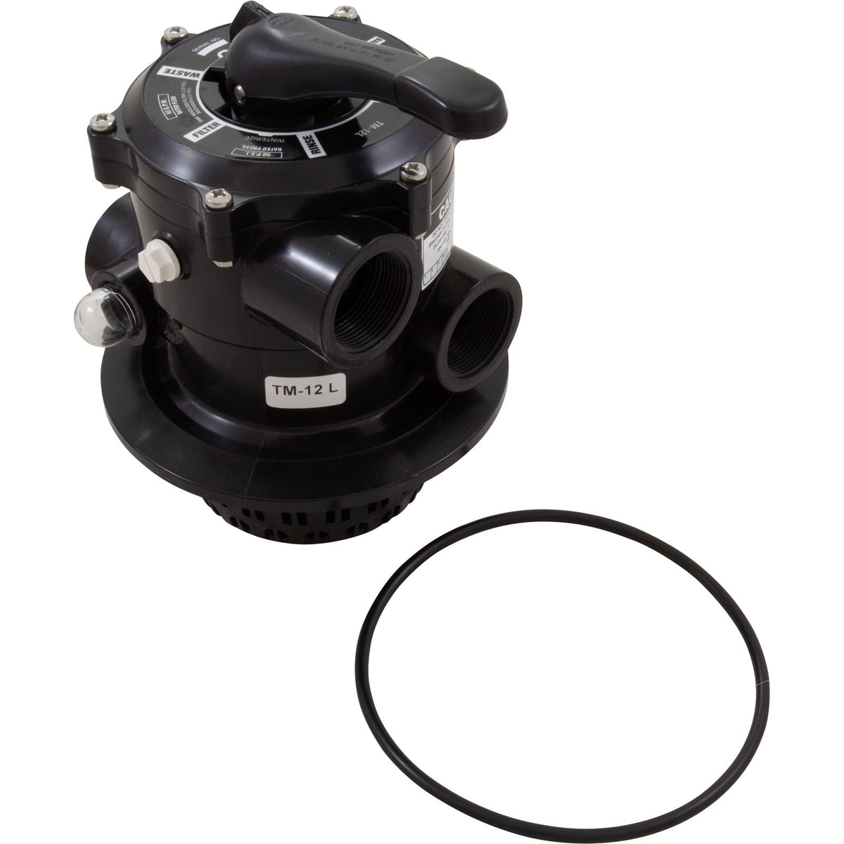 Praher 1-1/2" Multiport Valve For Sta-Rite Crysal-Flo Filter | TM-12-L