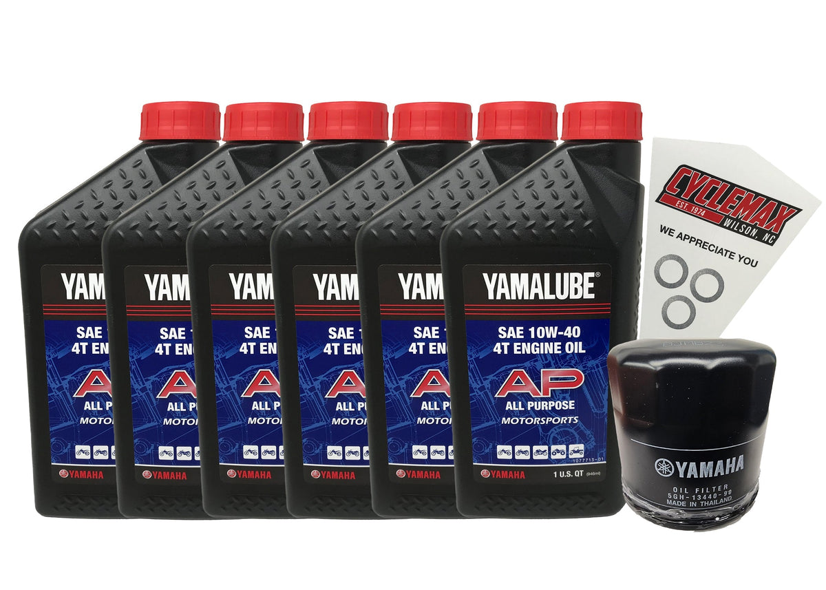 Yamaha Yamalube Standard Oil Change Kit for 2012-2014 STRATOLINER