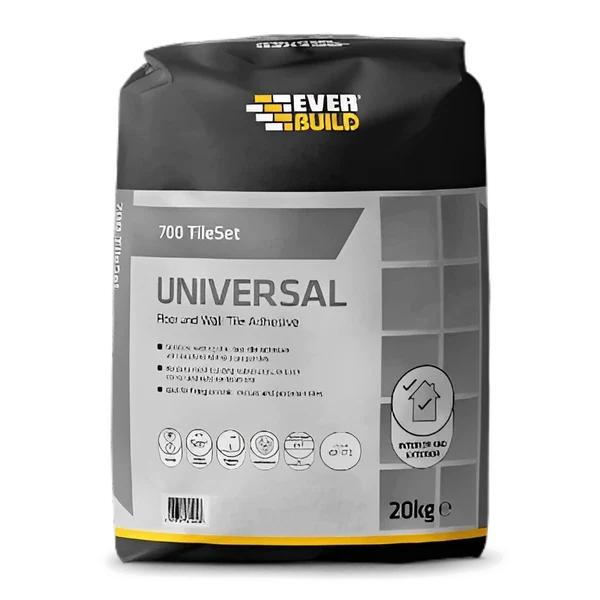 Everbuild 700 TileSet Universal Tile Adhesive x 20Kg (White)