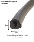 Closed Cell Neoprene Sponge Extrusion – Flexible Rubber Seal Strip (Water Tight)
