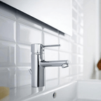 Targa Chrome Basin Mixer Tap With Pop-Up Waste