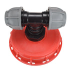 IBC 6-inch Cap Kit with 20mm MDPE Tee