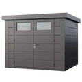 Telluria Eleganto Heavy Duty Steel Shed - All Sizes - Store More Garden Buildings