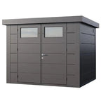 Telluria Eleganto Heavy Duty Steel Shed - All Sizes - Store More Garden Buildings