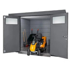 Telluria Eleganto Heavy Duty Steel Shed - All Sizes