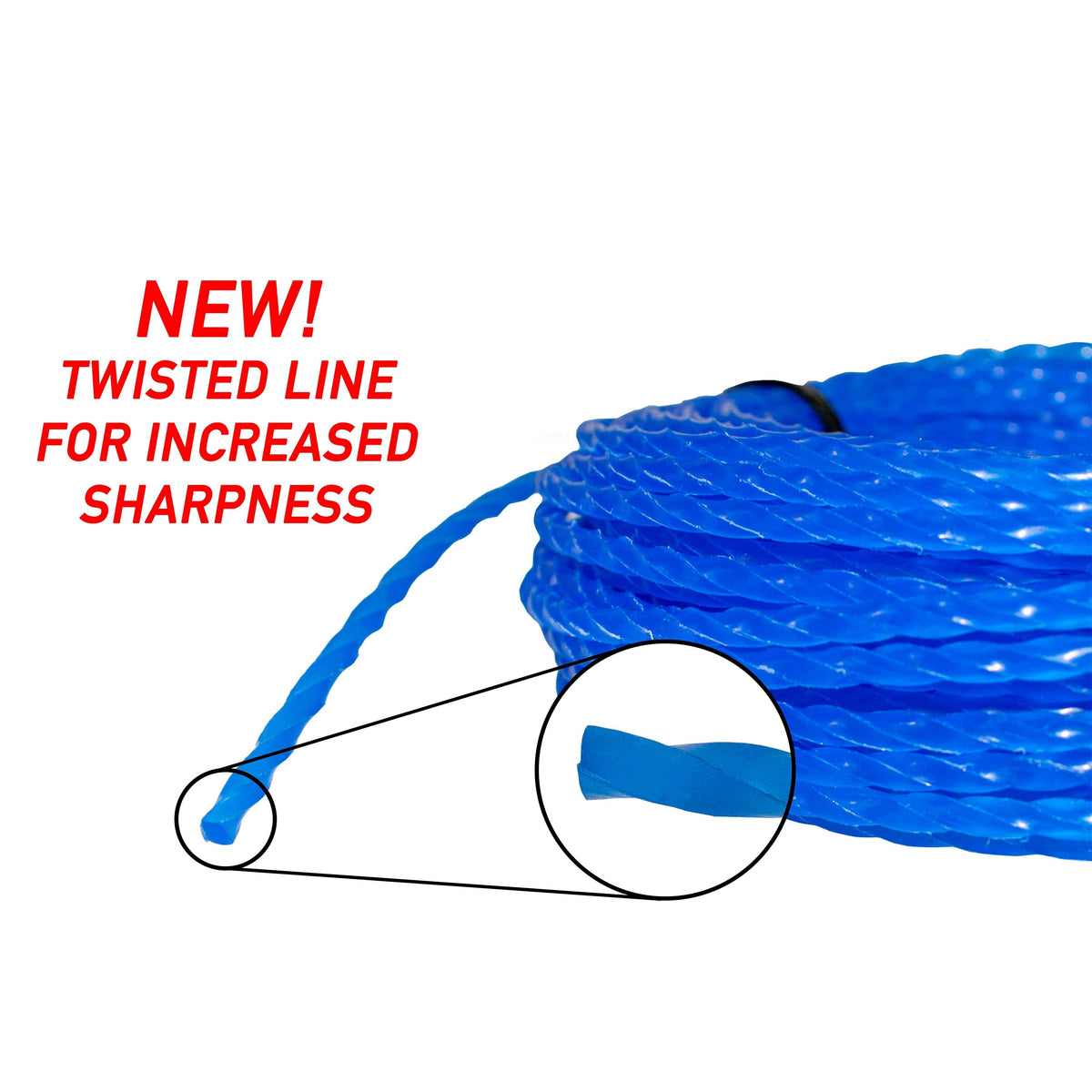 Strimmer Line Blue Twist 2.0mm x 15m