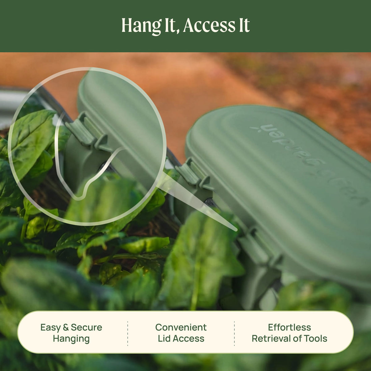 Hanging Garden Toolbox