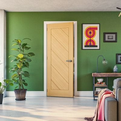 Torino Oak Prefinished Internal Fire Door FD30 - All Sizes