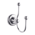 Traditional Double Robe Hook