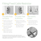 Fixed Window Cable Restrictor