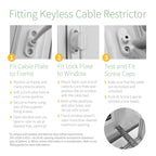 Keyless Window Cable Restrictor