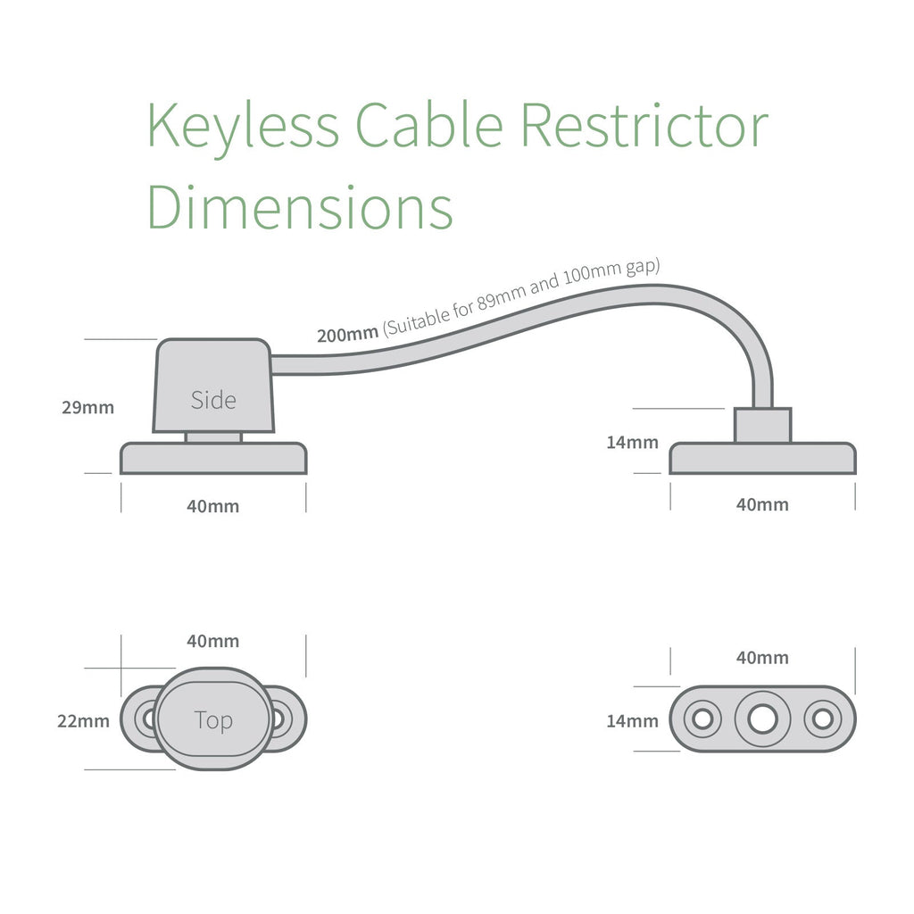 Keyless Window Cable Restrictor