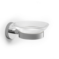 Twin Wall Mounted Soap Dish - Chrome