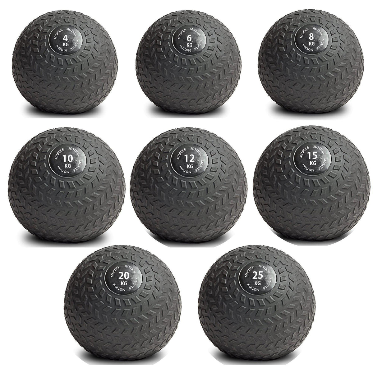 Muscle Motion Tyre Thread Slamball Package - 4/6/8/10/12/15/20/25kg