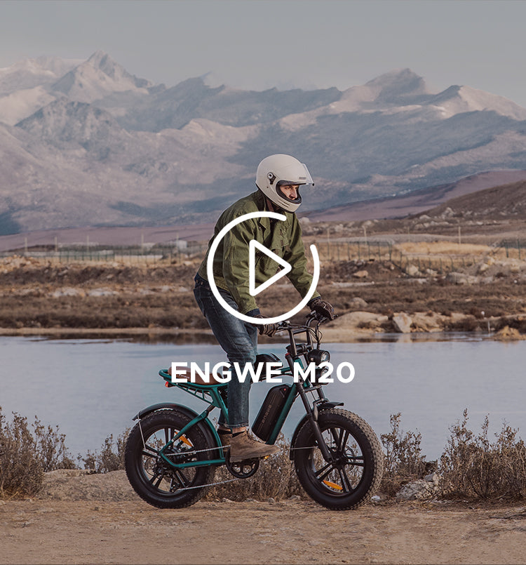 Engwe M20 Electric Bike Green