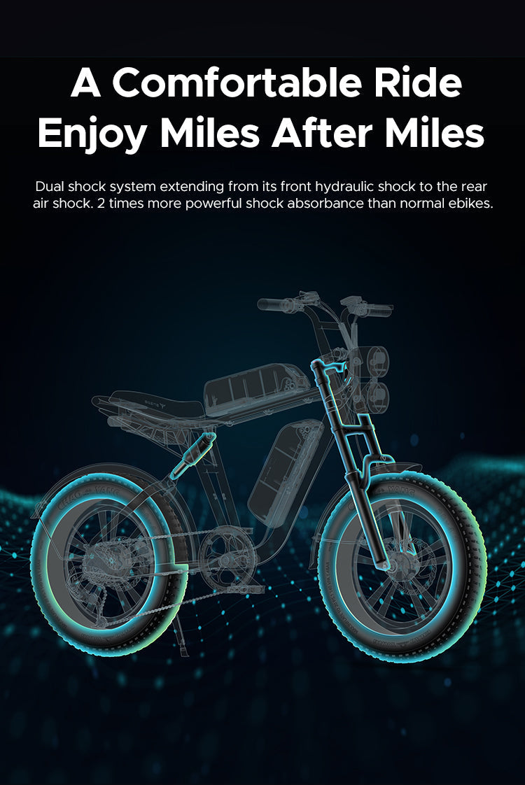 Engwe M20 Electric Bike Green