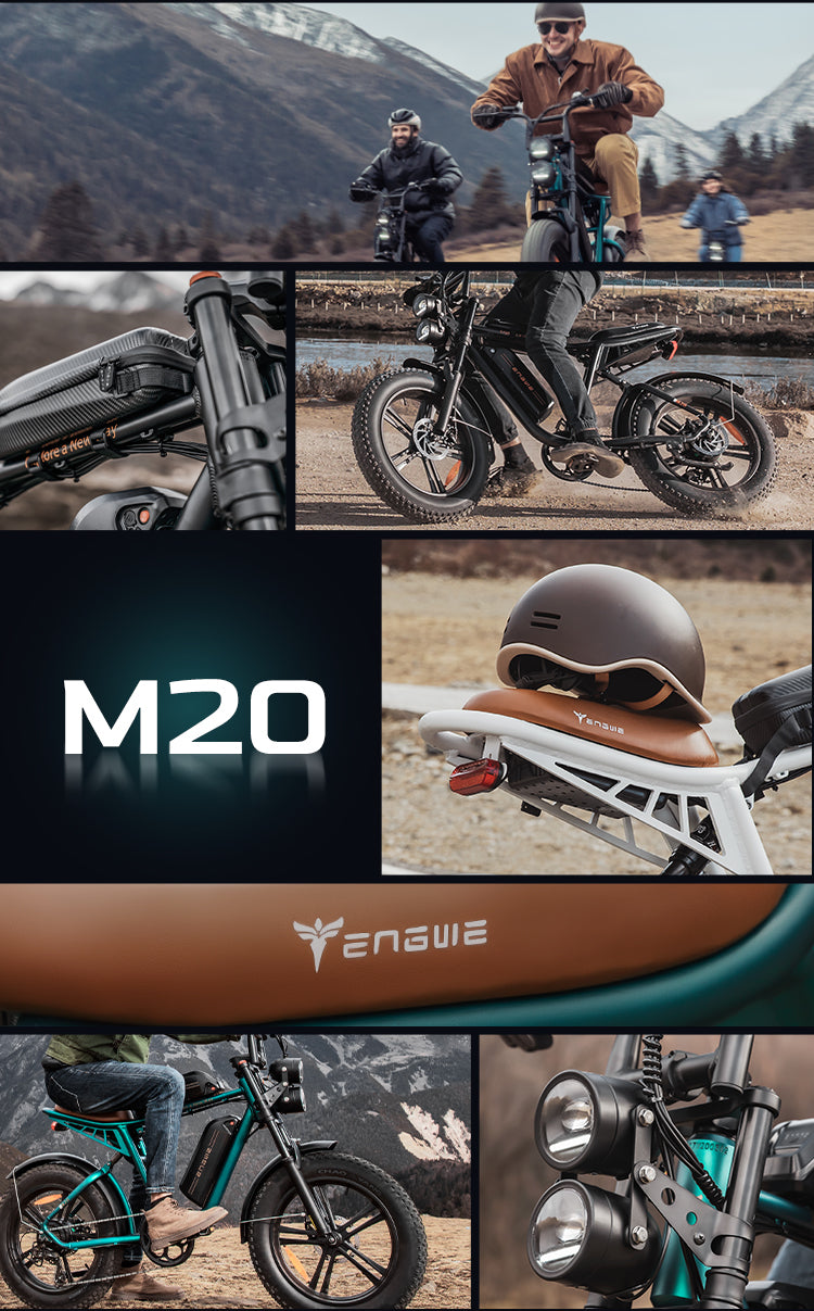 Engwe M20 Electric Bike Green