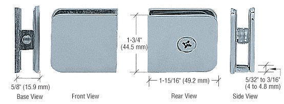CRL Oversized Fixed Panel U-Clamp