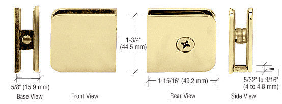 CRL Oversized Fixed Panel U-Clamp