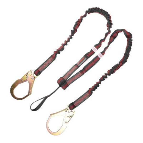 Kapture Elite Full Body Harness - 5 Pt Adj with MB Legs & 6ft SAL Internal Design with 2 Rebar Hooks - 1 Loop & Storage Bag - Combo Kit - All Sizes