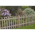 Forest 6ft x 3ft Pressure Treated Ultima Pale Picket Fence Panel