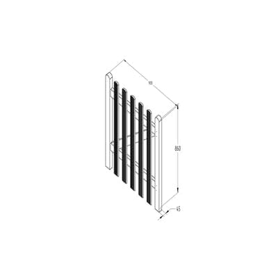 Forest Ultima Pale Gate x 3ft (h)