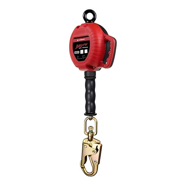 Brute Self Retracting Lifeline - Galv Steel Wire Cable (Swivel Snap Hook) - All Sizes