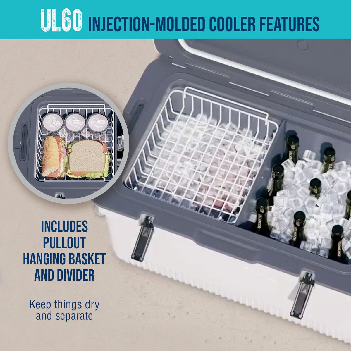 Engel 60Qt UltraLite Injection Molded Cooler