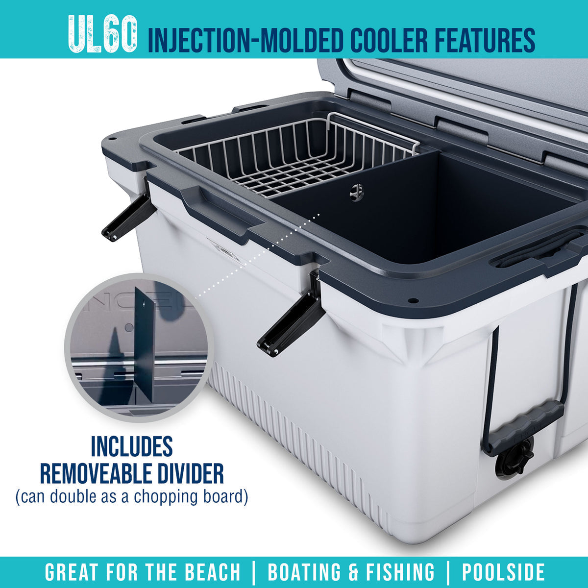 Engel 60Qt UltraLite Injection Molded Cooler