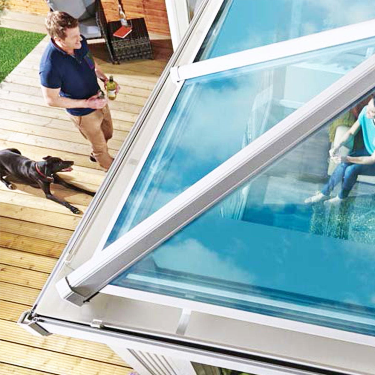 Ultraframe Conservatory Gable End Capping