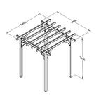 Forest Ultima Pergola - All Sizes