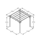 Forest Ultima Pergola - All Sizes