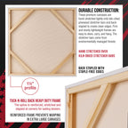 Square Stretched Canvas for Painting 36x36 inch Gallery Depth 1-1/2" Thick, 2-Pack - 17oz Acrylic Gesso Triple Primed, Professional Artist Quality, 100% Cotton - Oil, Pouring Paint