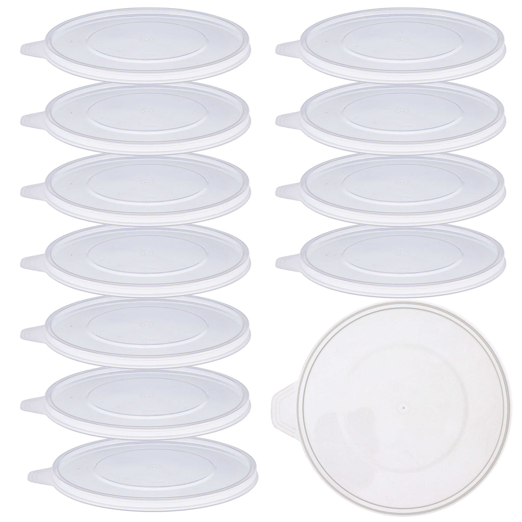 Pouring Masters 12-Pack Mixing Cup Lids for 40 Oz (1200ml) Graduated Plastic Measuring Cup Lids - Storage Seal Top for Pouring Masters Automotive Paint Mixing Cups, Epoxy Resin, Art Supplies