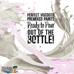 Pouring Masters Violet Interference Pearl Special Effects Acrylic Pouring Paint - Premium 32-Ounce Pre-Mixed Fluid Acrylic Paint - Fluid Art Supplies for Canvas, Wood, Paper, Tile & Rocks