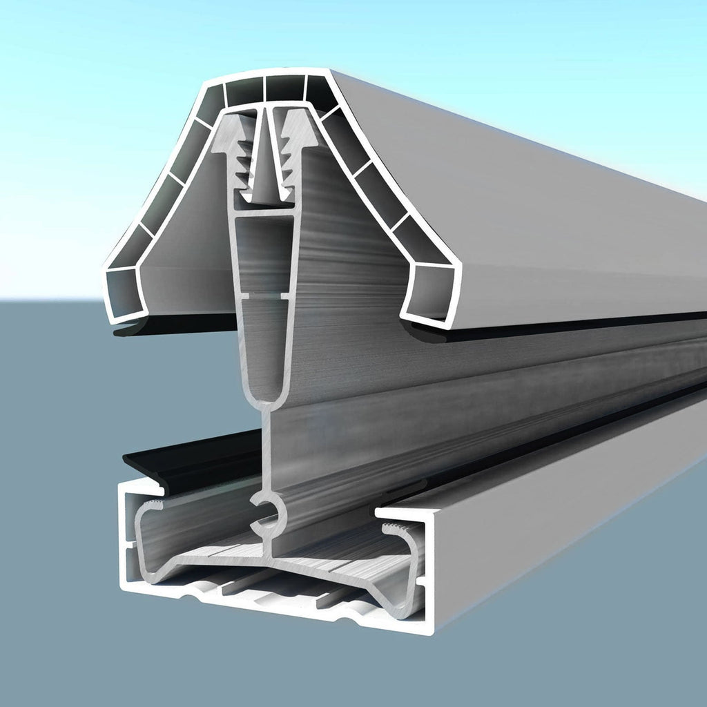 Ultraframe Chambered Glazing Bar Top Cap