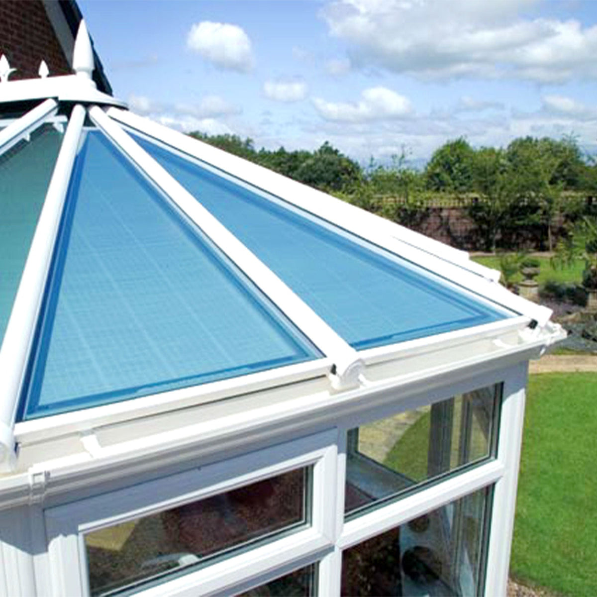 Ultraframe Chambered Glazing Bar Top Cap