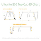 Ultralite 500 Glazing Bar Top Cap