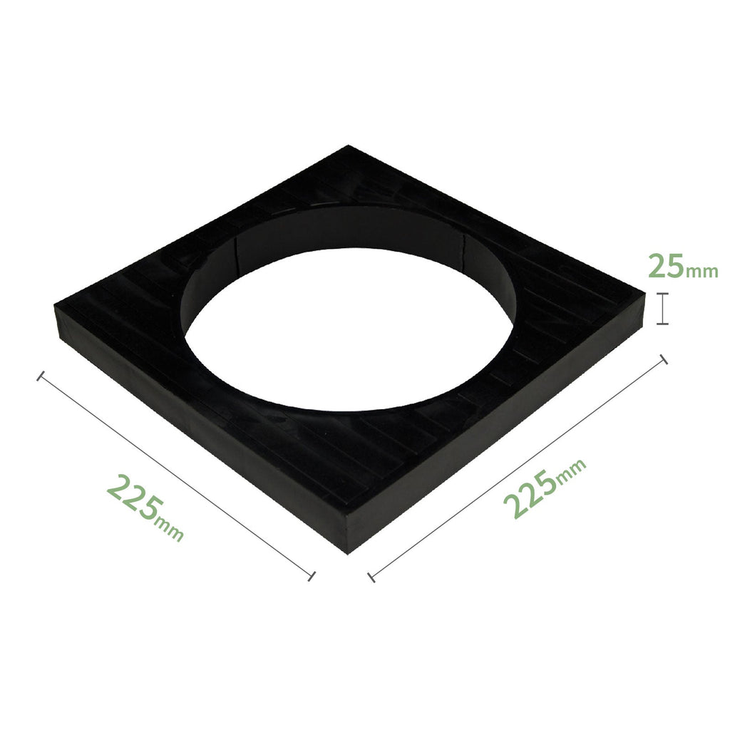 Underground Round to Square Grid Adaptor