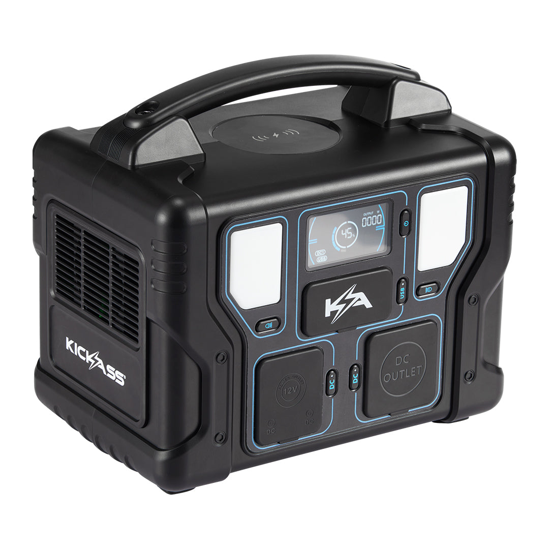 KickAss KickCharge DC500 Lithium Power Station - 512Wh, 40Ah @ 12.8V