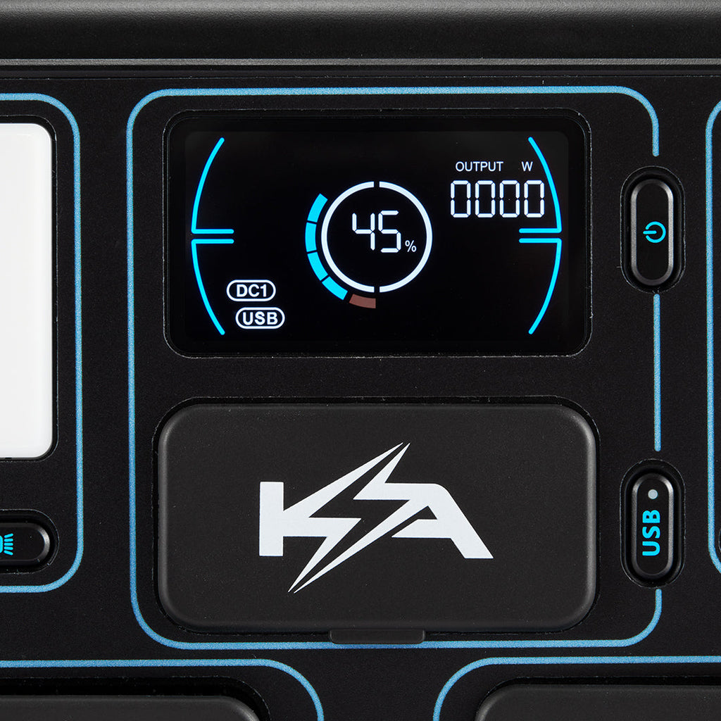 KickAss KickCharge DC500 Lithium Power Station - 512Wh, 40Ah @ 12.8V