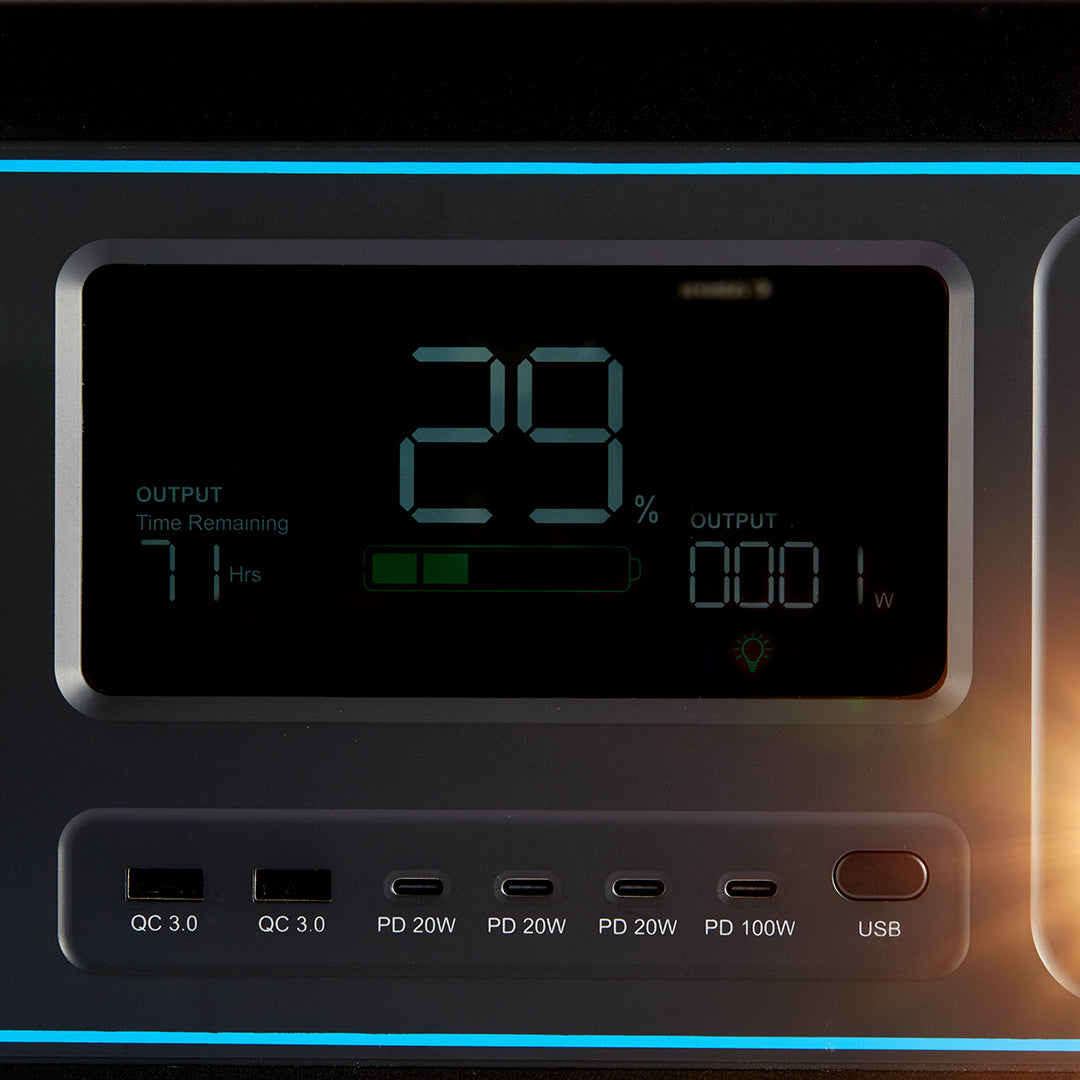 KickAss KickCharge 2400 Lithium Power Station - 2400W, 160Ah @ 12.8V