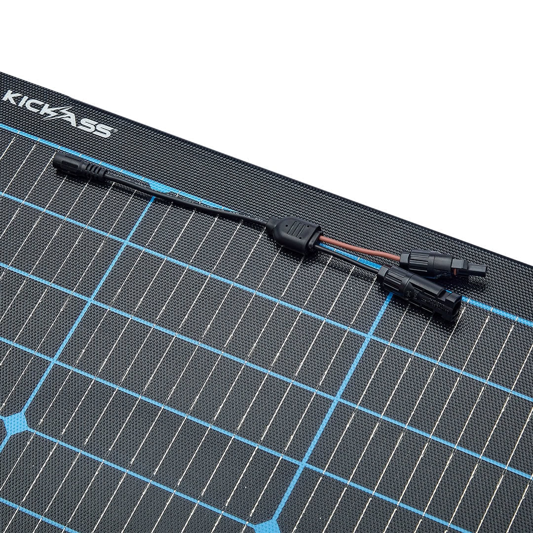 KickAss 12V 60W Premium Portable Solar Panel