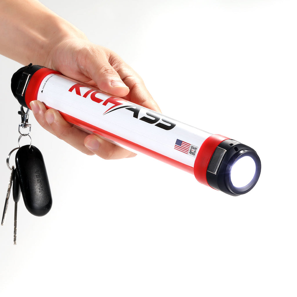 KickAss Rechargeable LED Torch with Power Bank - Large