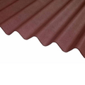 Corrugated Bitumen Roof Sheet Red 1m x 837mm x 2.2mm
