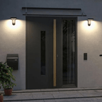 Outdoor Solar Wall Light PIR IP44 3000K