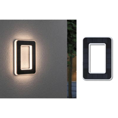 Outdoor Solar House Number 3000K IP44 Replaceable Battery - Paulmann