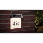 Outdoor Solar House Number Light IP44 LED 1 x 0.2W