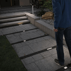 Outdoor Solar In-Ground RL Domenic 8 x 8cm IP67 3000K