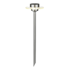 Outdoor Solar Spit UFO LED IP44 1x0.2W Steel/Plain
